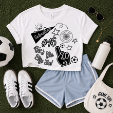 Load image into Gallery viewer, Soccer Mom Design 16 – Crop Top
