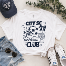 Load image into Gallery viewer, Soccer Mom Design 8 – Crop Top
