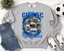 Load image into Gallery viewer, Soccer Mom Design 13 – Gildan Crewneck Sweater
