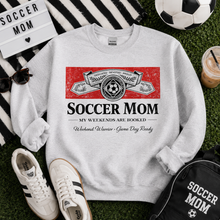 Load image into Gallery viewer, Soccer Mom Design 10 – Gildan Crewneck Sweater
