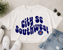 Load image into Gallery viewer, Soccer Mom Design 11 – Crop Top
