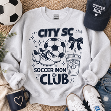 Load image into Gallery viewer, Soccer Mom Design 8 – Gildan Crewneck Sweater
