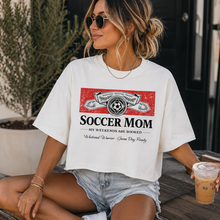 Load image into Gallery viewer, Soccer Mom Design 10 – Crop Top
