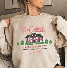 Load image into Gallery viewer, McCallister’s Home Security Crewneck sweater
