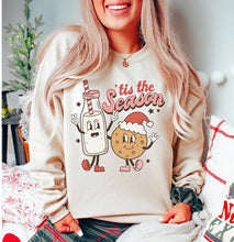 Load image into Gallery viewer, Tis The Season Milk And Cookies Sweater
