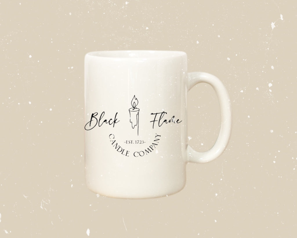 Black Flame Candle Co. mug/ tumbler