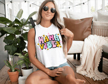 Load image into Gallery viewer, Mama Vibes Crop tank
